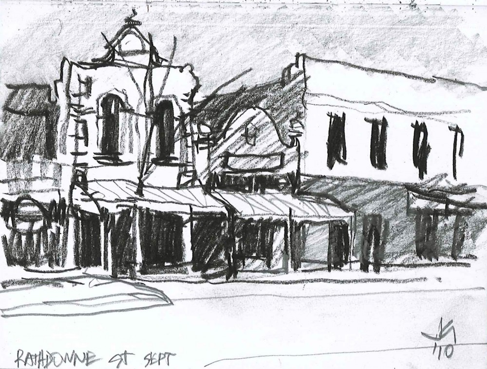 Cold September Day 2 Rathdowne Street Carlton 2010